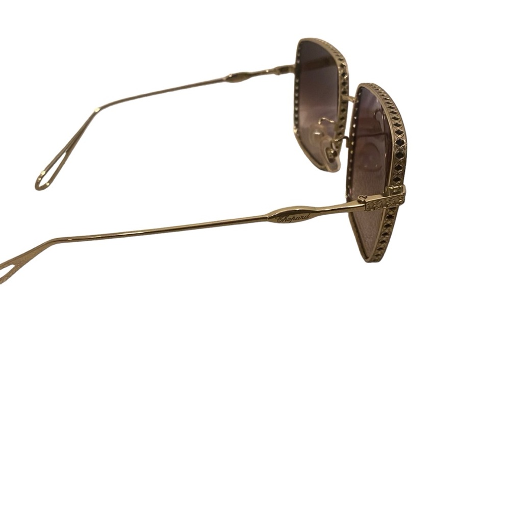 Chopard Square-Frame Sunglasses - Gold - image 7